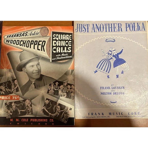 1920-60s Sheet Music 60 Pieces of Early 1920's to 1960's - Sheet Music Vintage - Picture 6 of 11